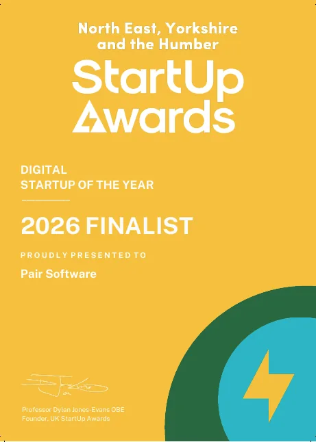 UK StartUp Awards 2026 - Digital Startup of the Year Finalist